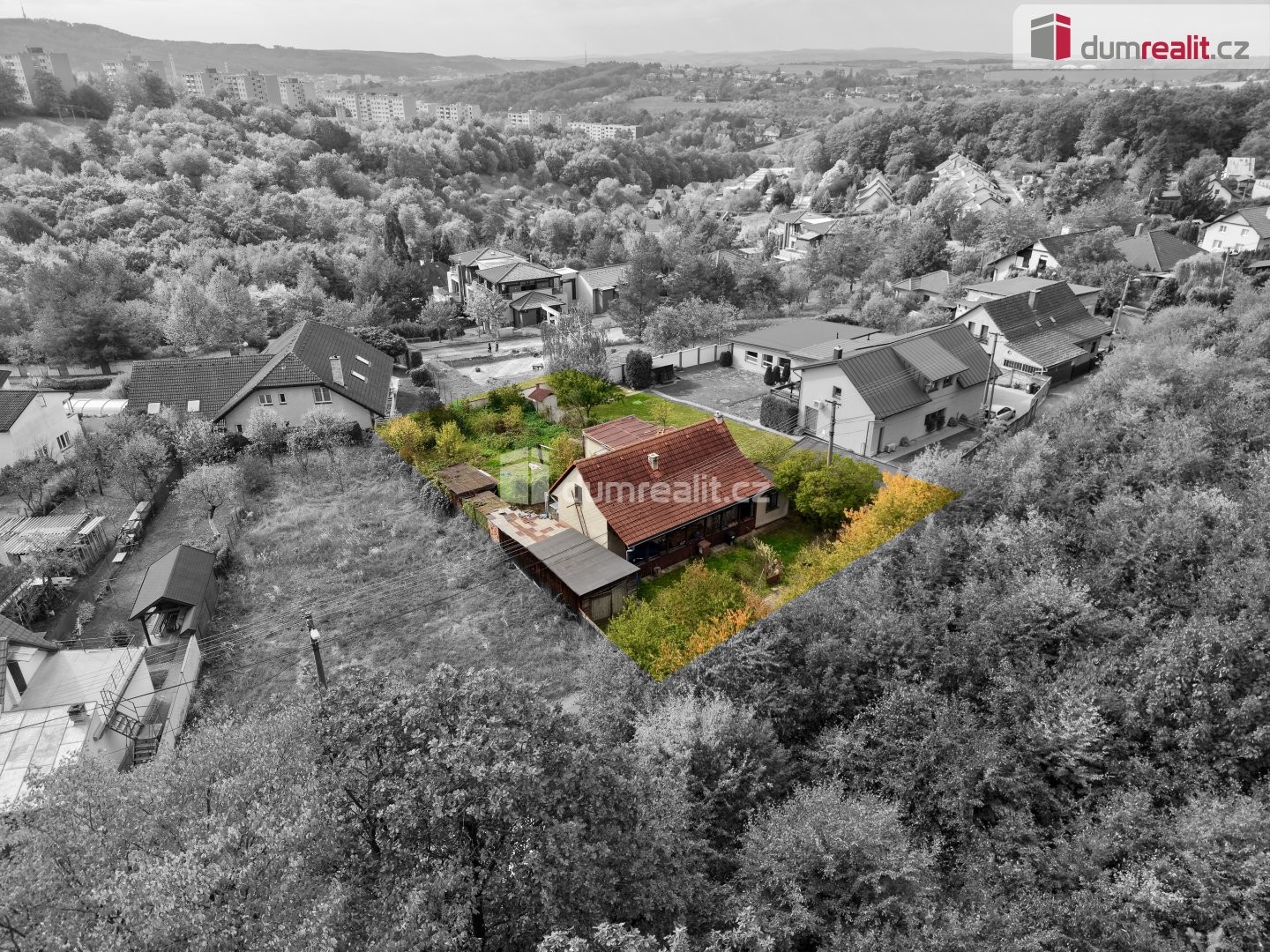 Prodej pozemek pro bydlení - Kocanda, Zlín, 648 m² - 2