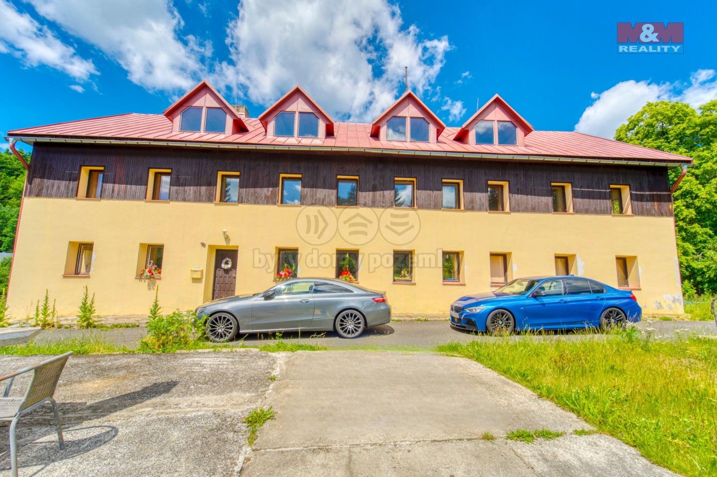 Činžovní domy, Suchá, Jáchymov, 800 m²