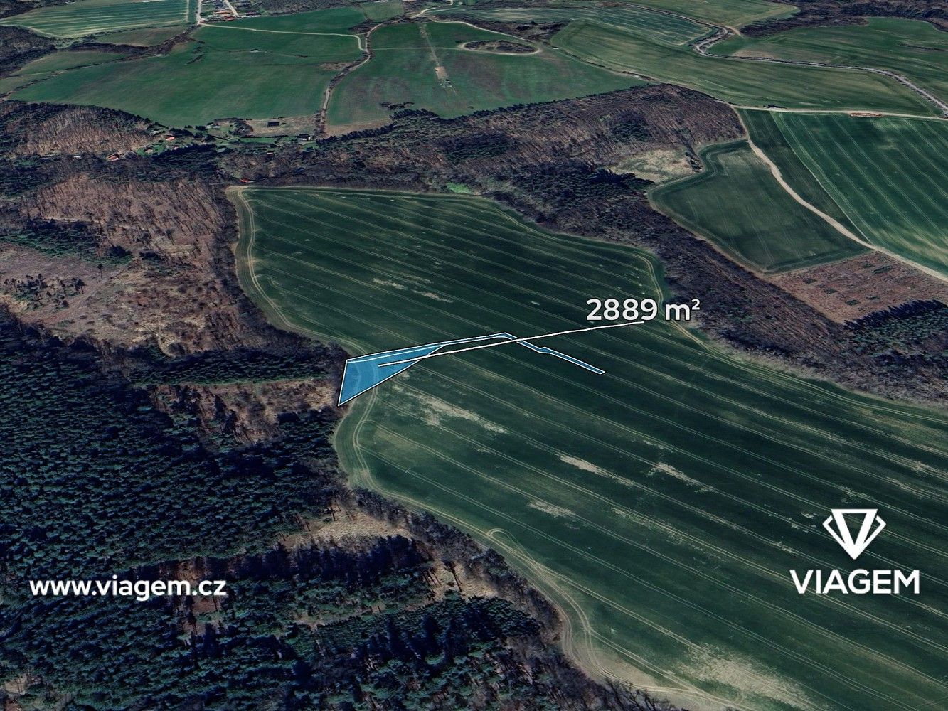 Zemědělský pozemek, 697 m²