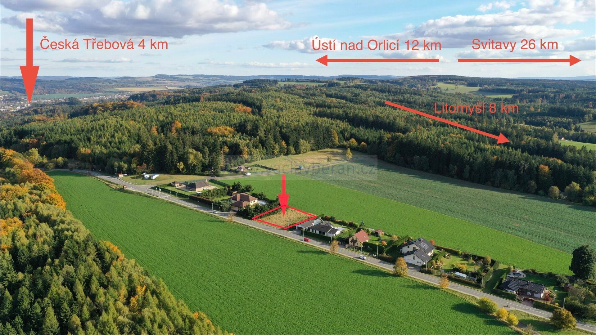 Pozemky pro bydlení, Zhoř, Němčice, 1 m²