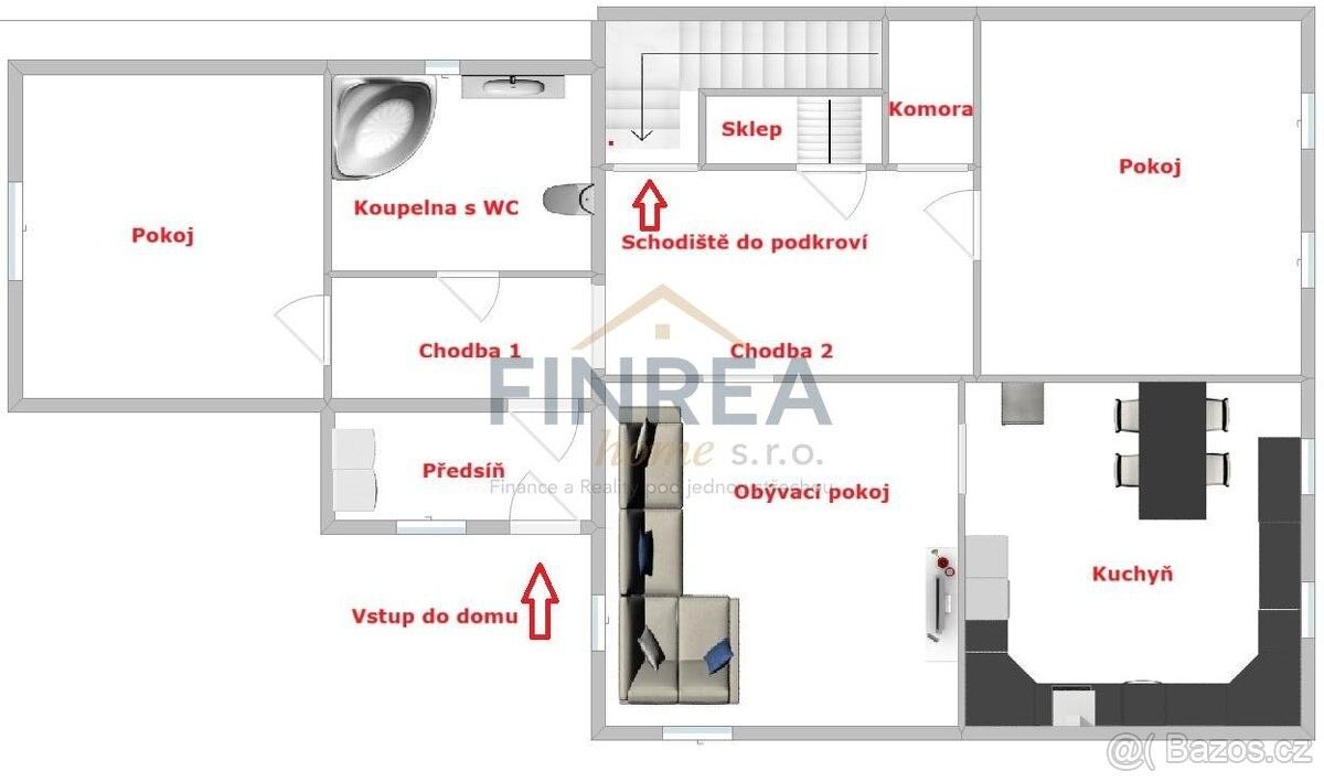 Prodej rodinný dům - Louny, 440 01