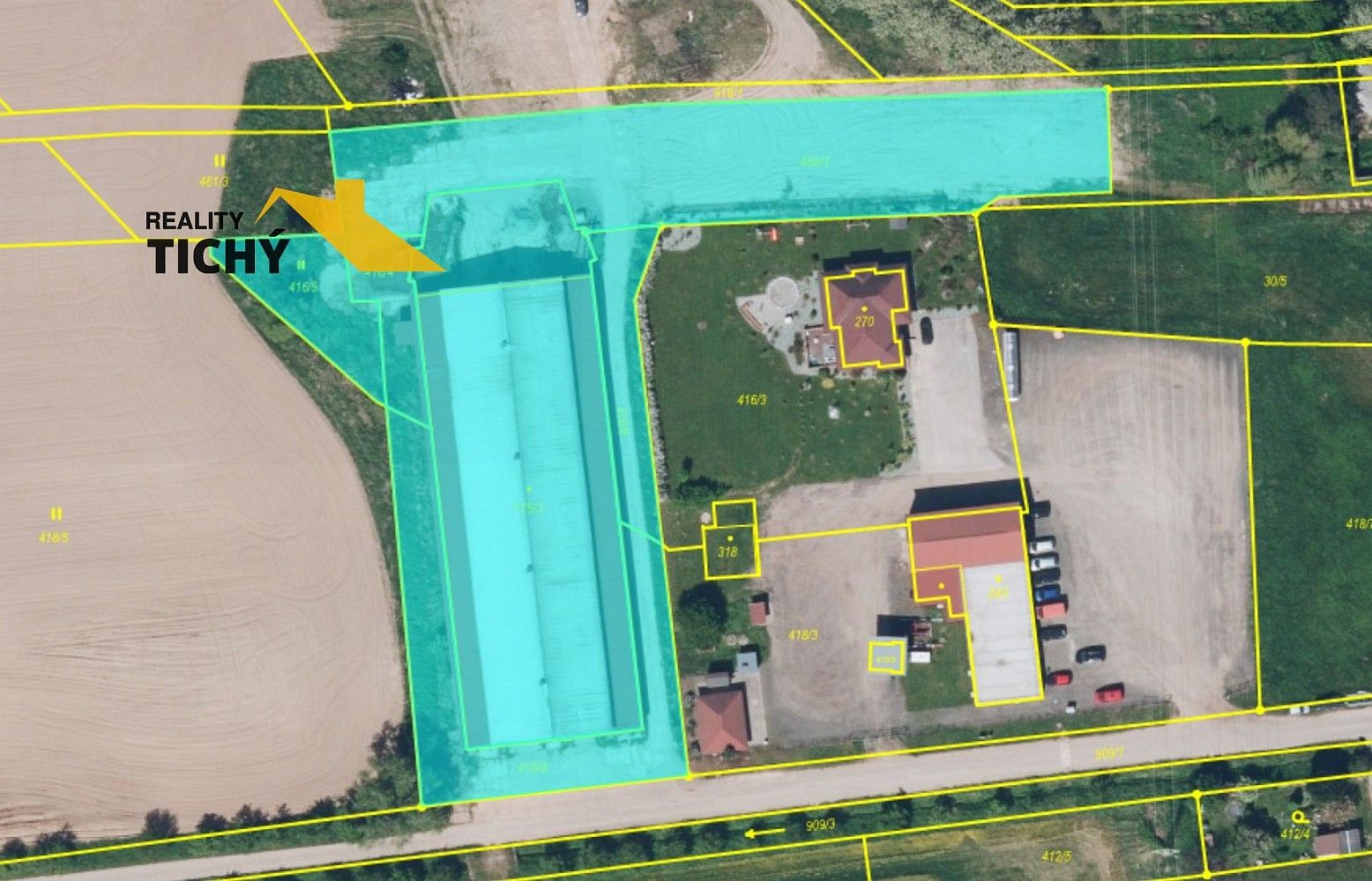 Prodej sklad - Nové Město nad Metují - Vrchoviny, okres Náchod, Královéhradecký kraj, 1 937 m² - 2