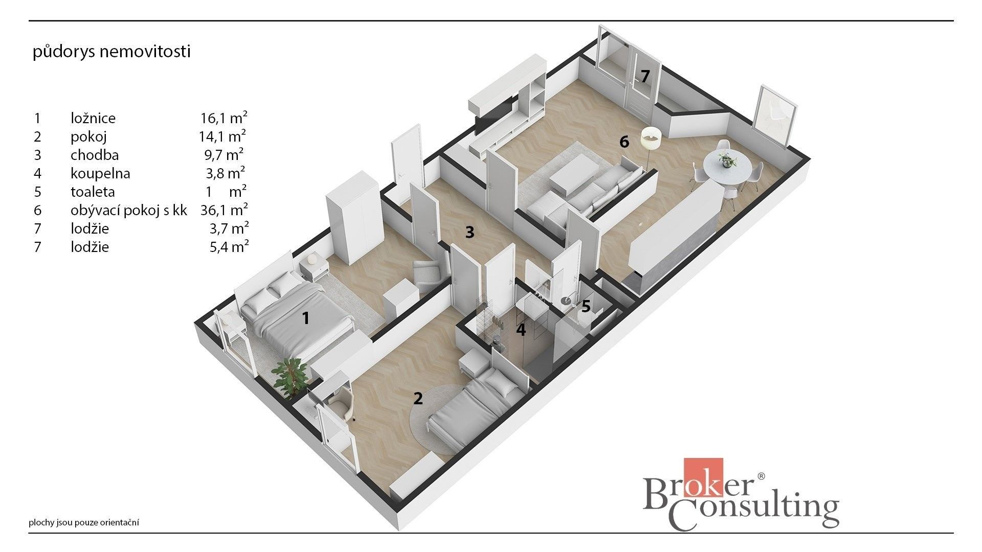 Byt 3+1 · 73 m² · Za Školkou, Lázně Bohdaneč - 3