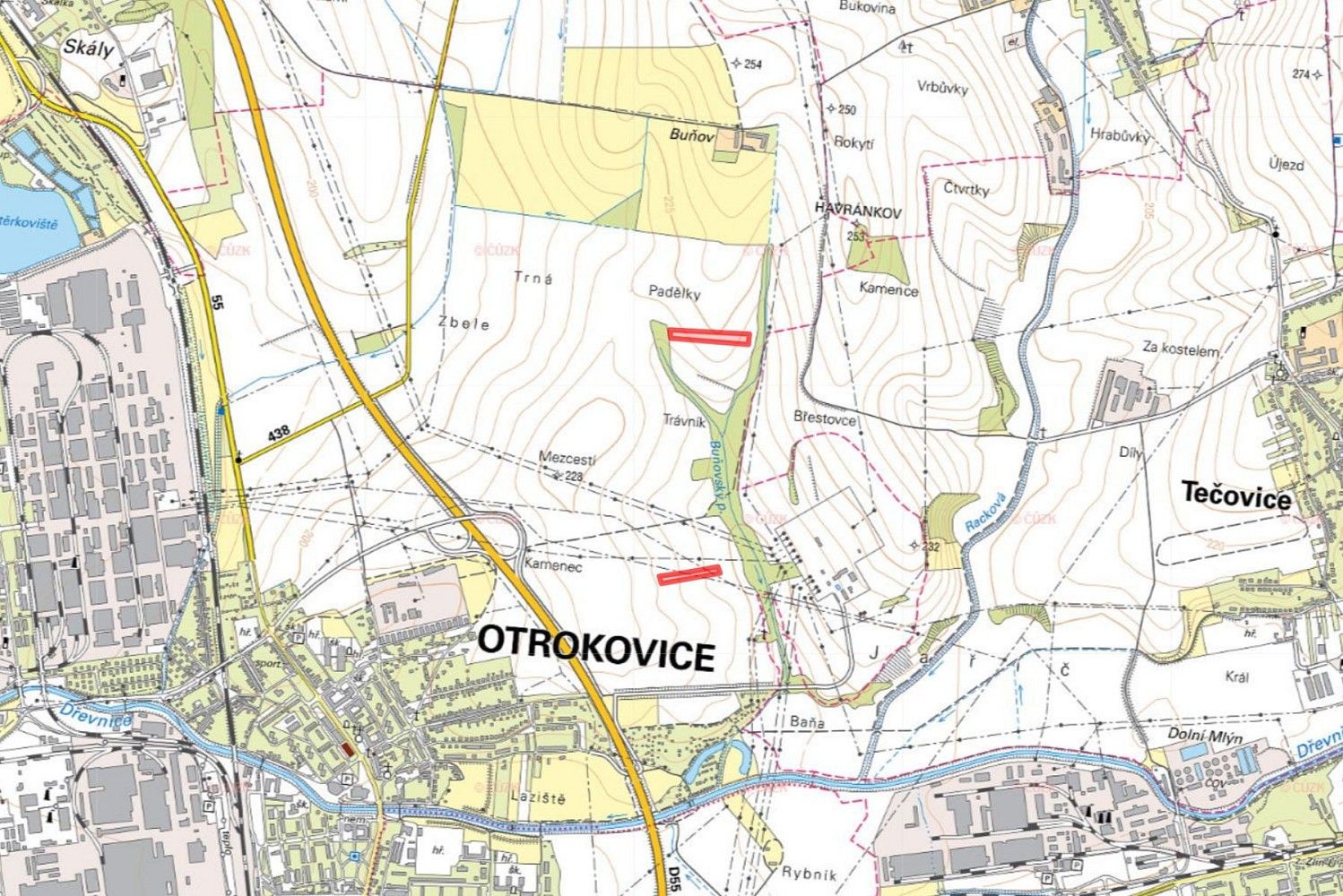 Zemědělské pozemky, Otrokovice, okres Zlín, Zlínský kraj - 2