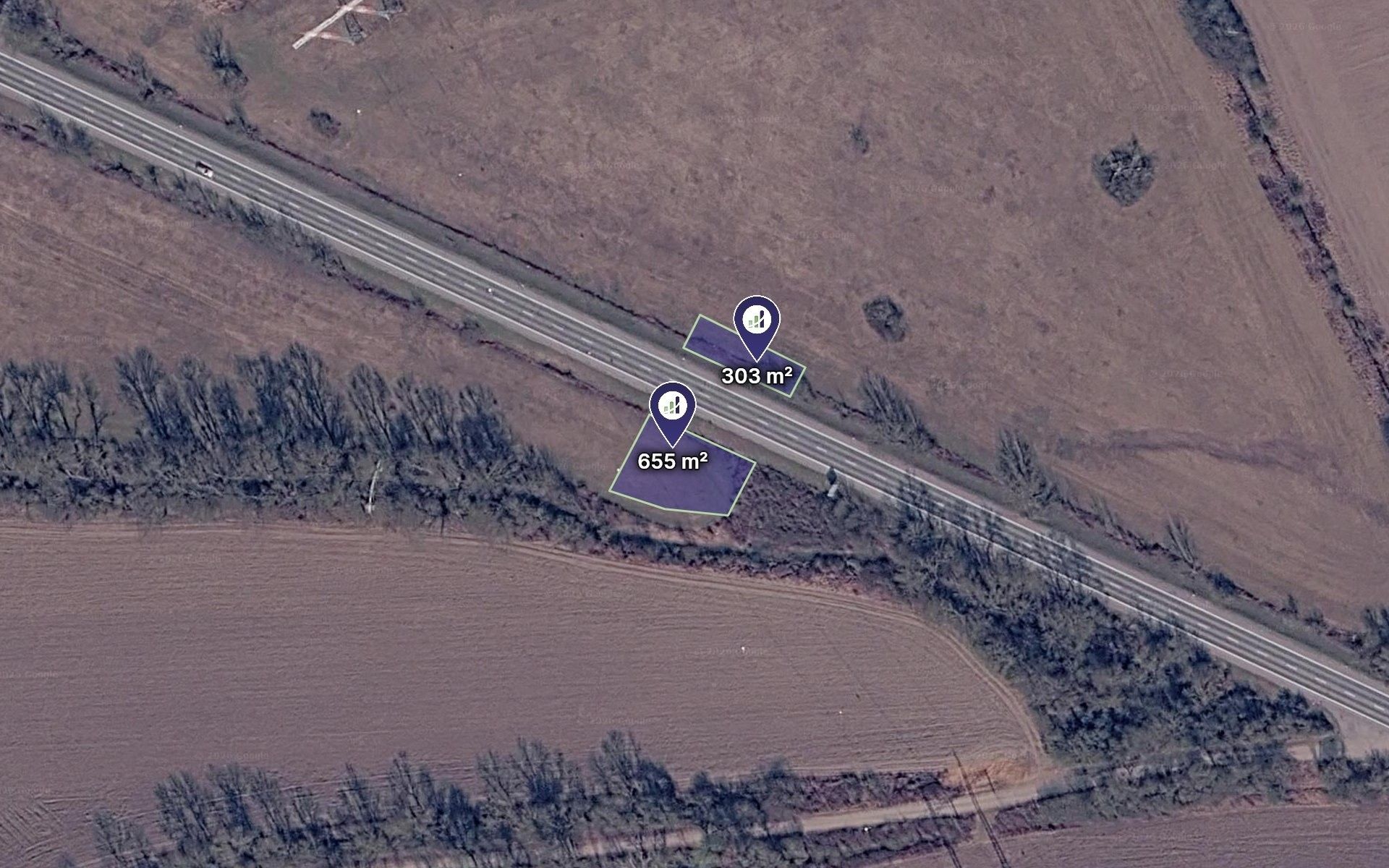 Louky, Sudoměřice, 958 m² - 1