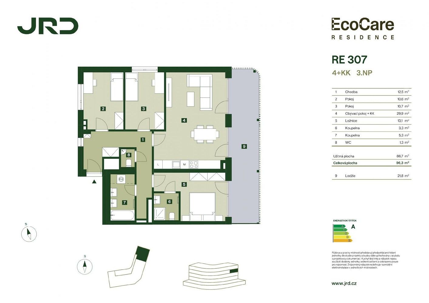 Byt 4+kk · 96 m² · Praha - Hostivař, okres Praha 15, Hlavní město Praha - 2