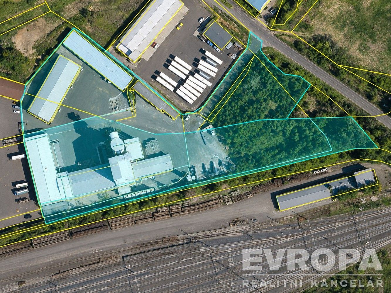 Výrobní prostory, Kamenný Pahorek, Košťany, okres Teplice, 3 460 m² - 2