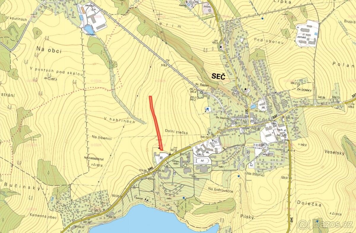 Prodej pozemek pro bydlení - Seč, 538 07