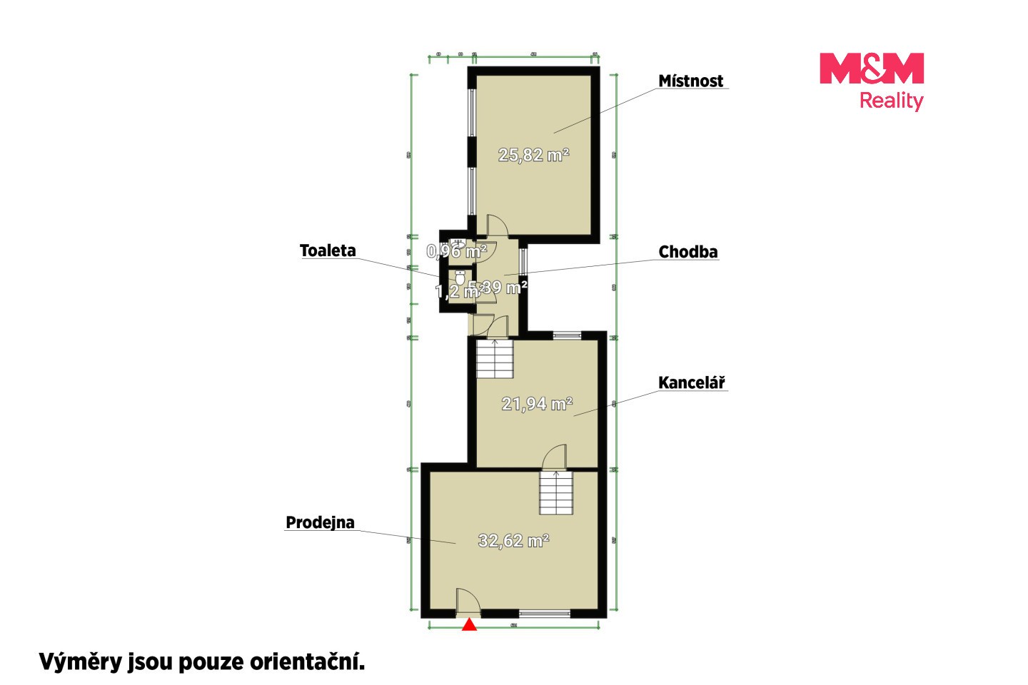 Pronájem obchodní prostory - Veleslavínova, Plzeň, 95 m² - 2
