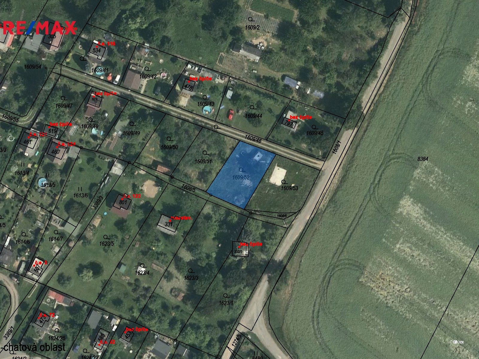 Pozemky pro bydlení, Rudoltice, 404 m²