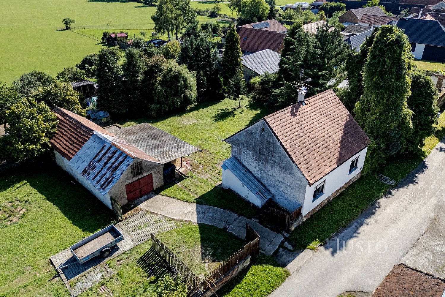 Rodinné domy, Dříteň - Záblatí, okres České Budějovice, 90 m² - 2