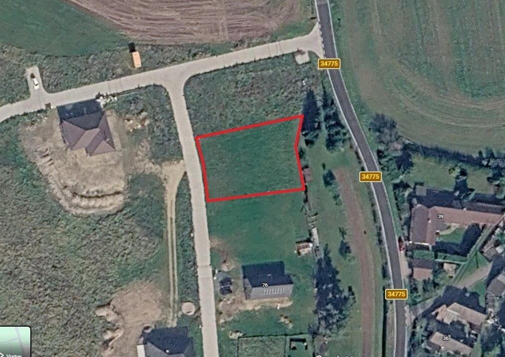 Pozemek pro bydlení, 1 075 m²
