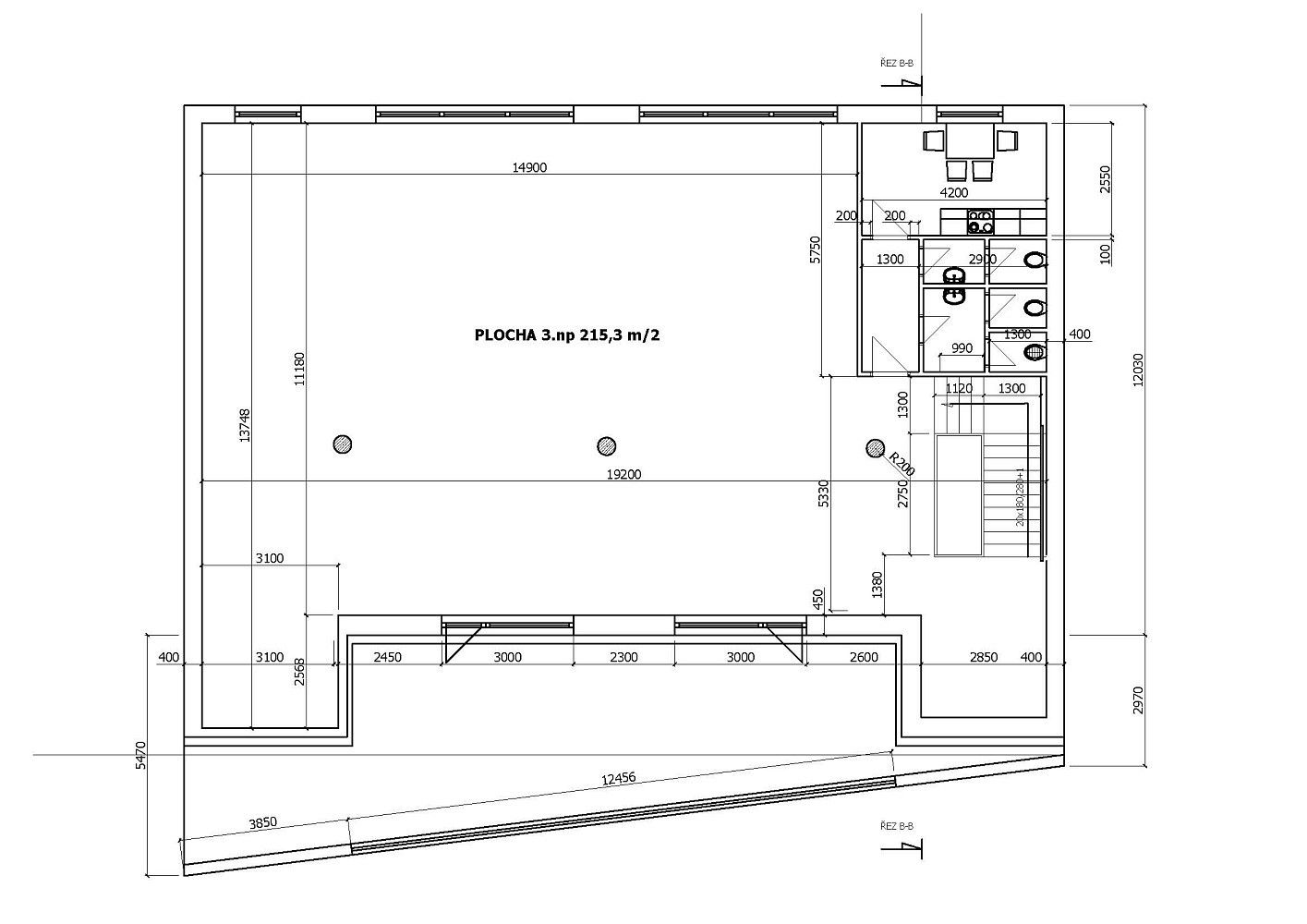 Obchodní prostory · 215 m² · Praha - Libeň, okres Praha 8, Hlavní město Praha - 3