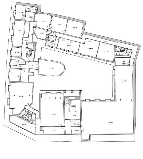 Kancelář · 424 m² · Myslíkova, Praha 1 - Nové Město - 3