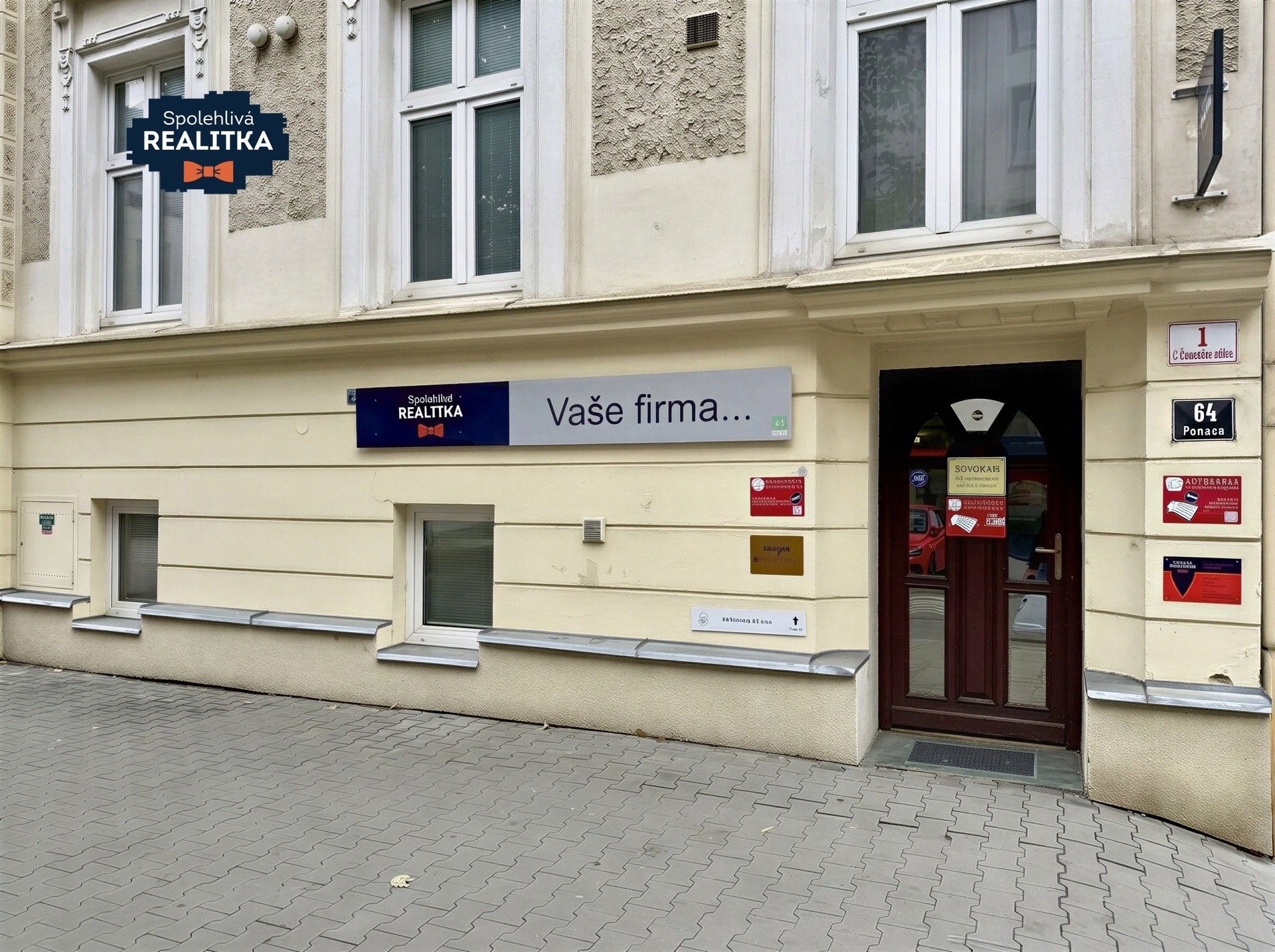 Kanceláře, U Červeného mlýna 64, Brno Ponava, 23 m² - 1