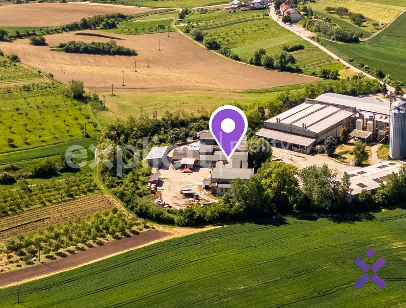 Výrobní prostory, Šardice, 1 837 m² - 2