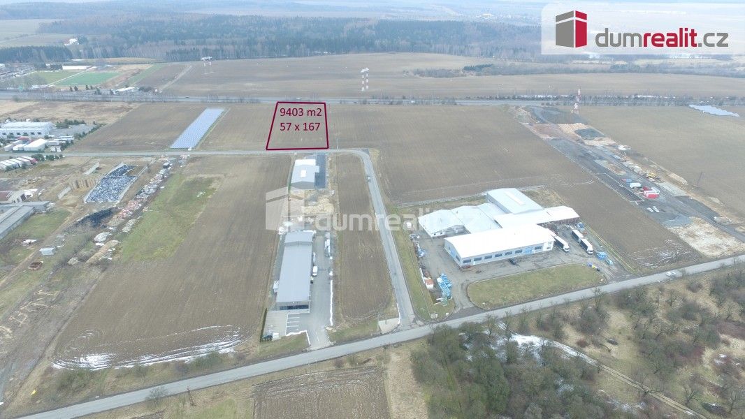 Prodej komerční pozemek - Jiřího Šotky, Nové Strašecí, 9 403 m²