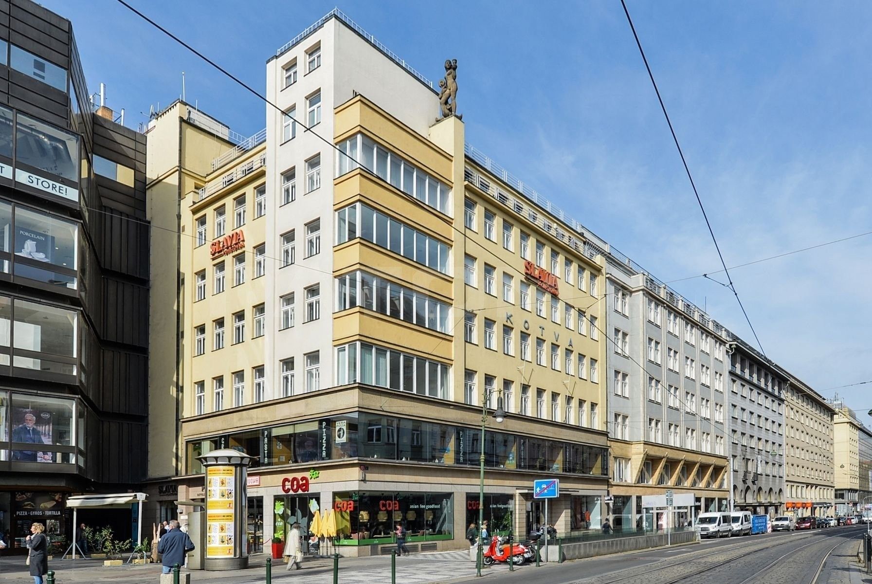 Pronájem kancelář - Revoluční, Praha, 657 m²
