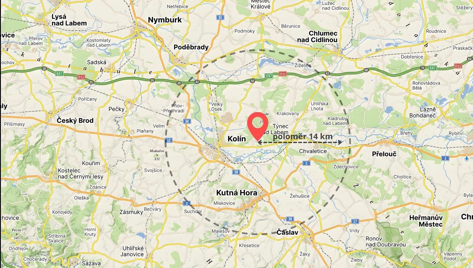 Pozemky pro bydlení, Konárovice, okres Kolín, Středočeský kraj - 2
