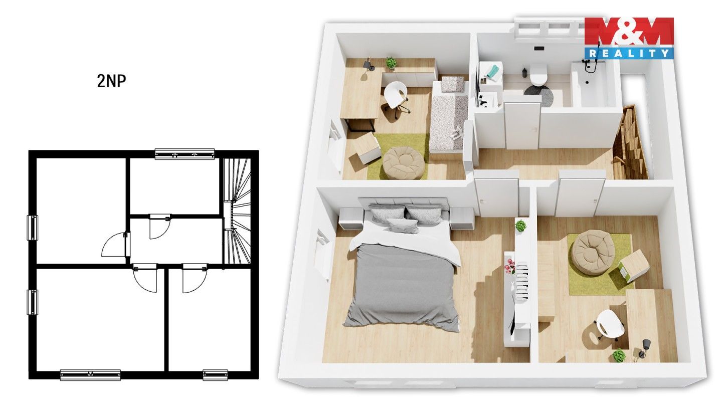 Nemovitost · 96 m² · V Zelených, Květnice - 3