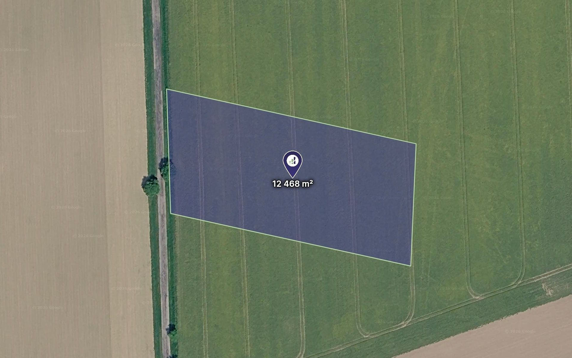 Zemědělský pozemek, 2 771 m²