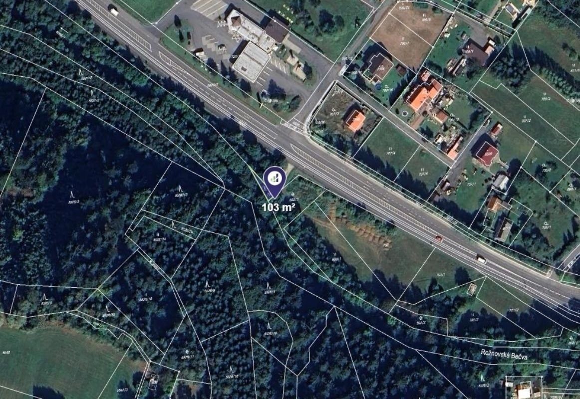 Louky, Horní Bečva, 1 646 m² - 2