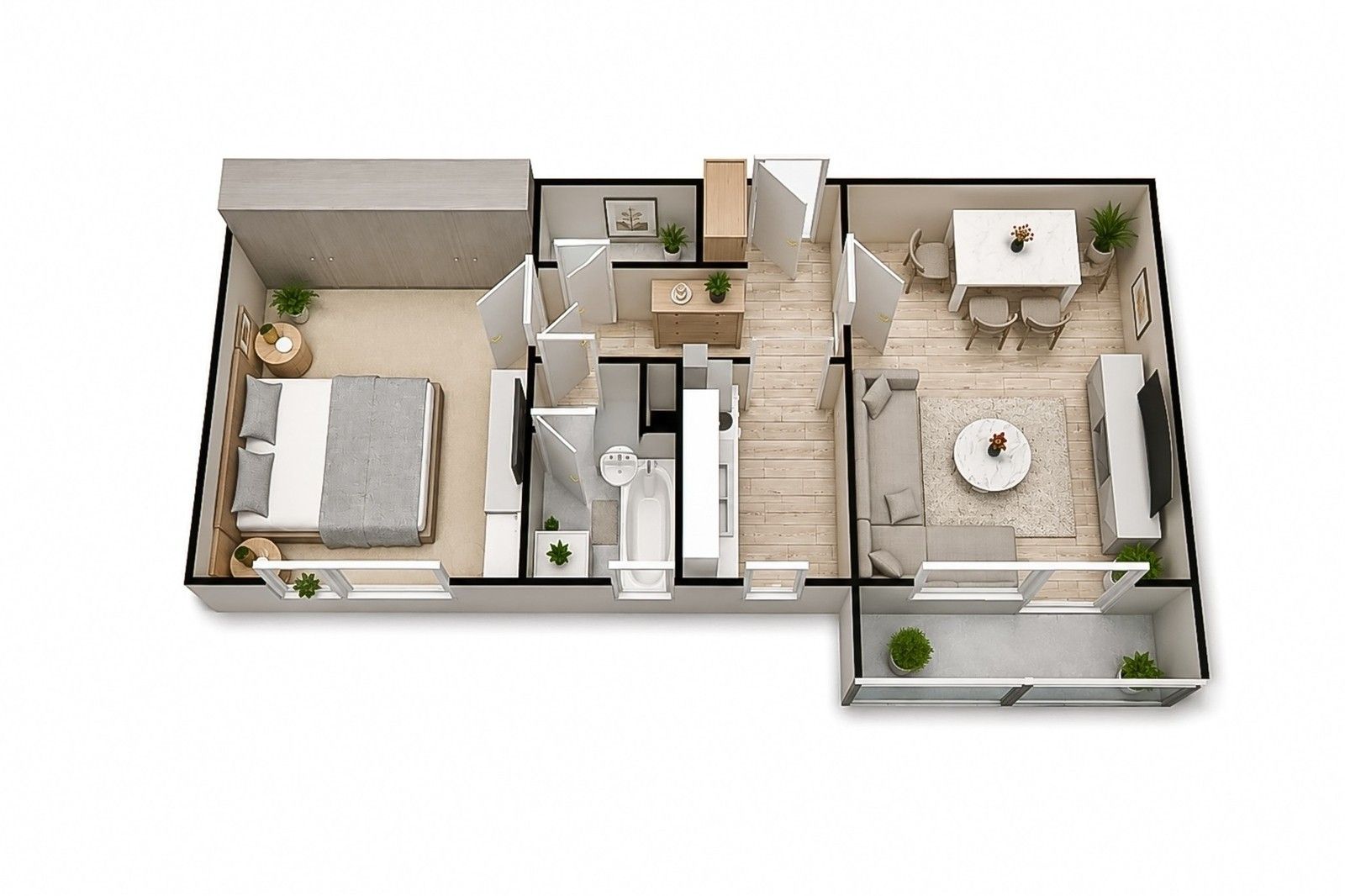 Byt 2+1 · 54 m² · Janáčkova, Moravský Beroun - 4