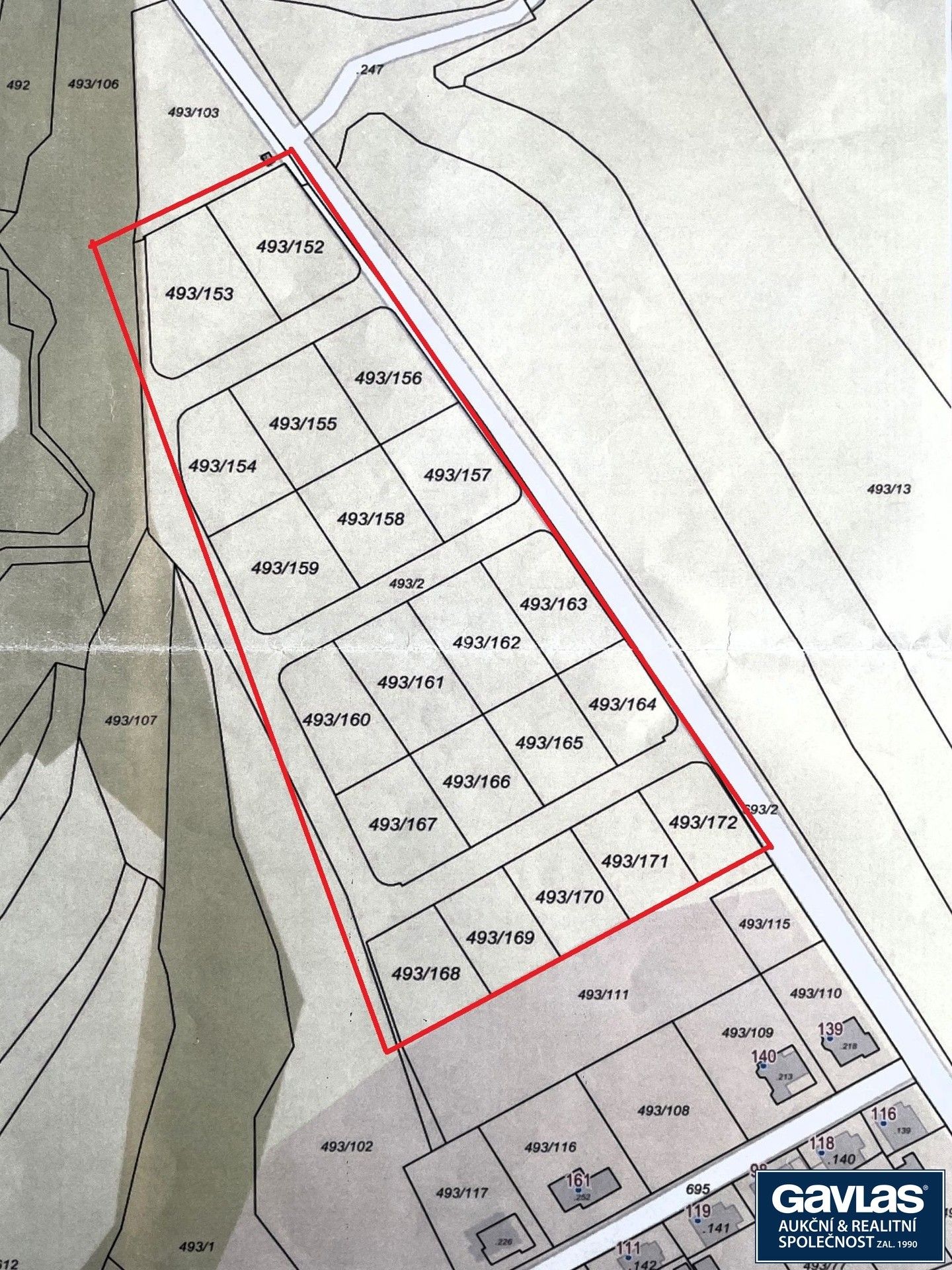 Prodej pozemek pro bydlení - Juřinka, Valašské Meziříčí