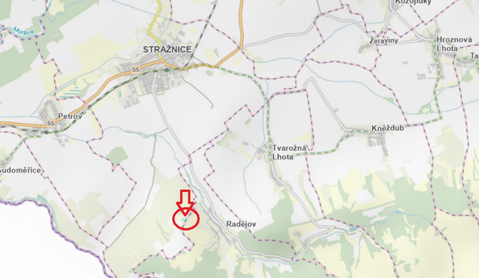 Louky, Radějov - Bdeněves, okres Hodonín, Jihomoravský kraj - 1