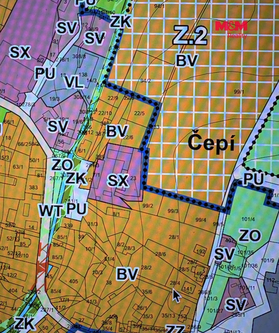 Prodej pozemek pro bydlení - Čepí, 533 32 - 5