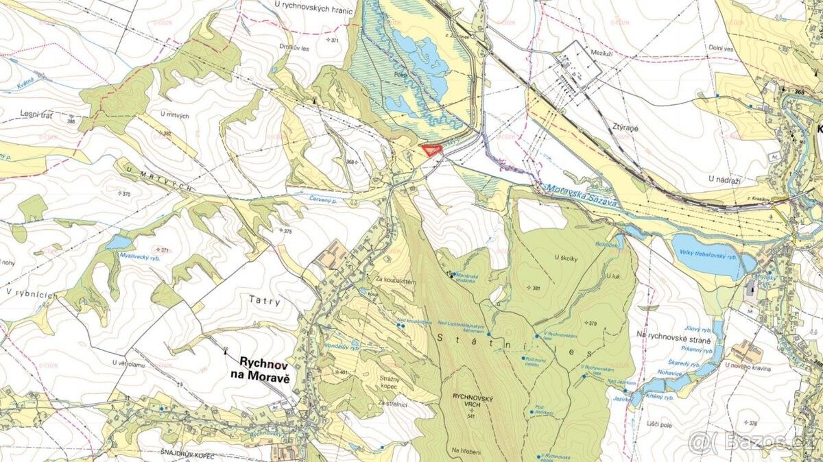 Prodej pozemek pro bydlení - Rychnov na Moravě, 569 34