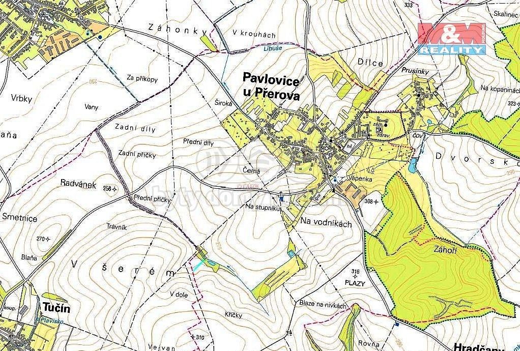 Prodej zemědělský pozemek - Pavlovice u Přerova, okres Přerov, Olomoucký kraj - 2