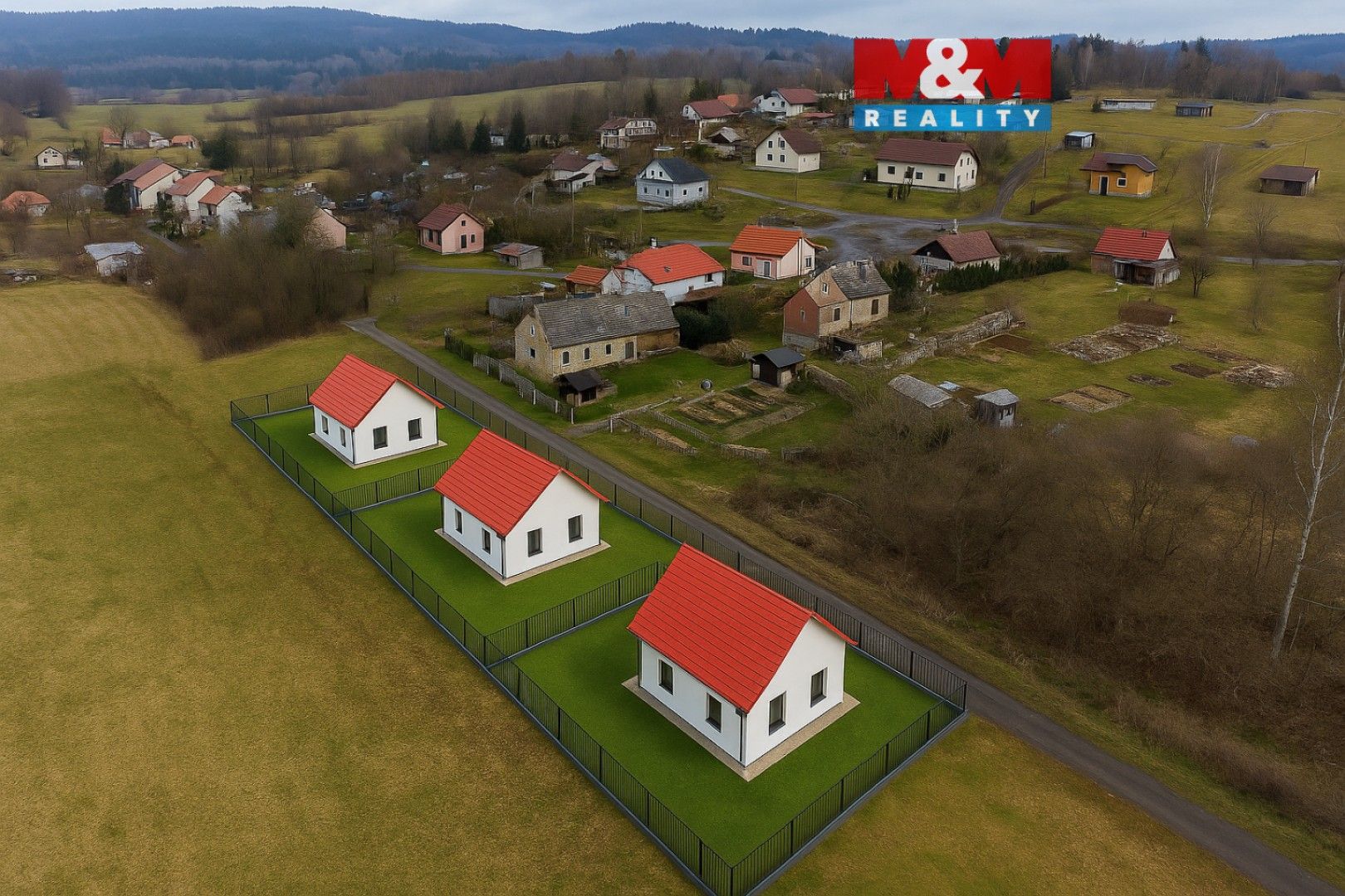 Pozemky pro bydlení, Hošťka