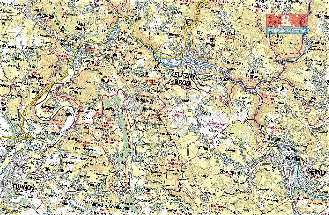 Prodej louka - Koberovy, okres Jablonec nad Nisou, Liberecký kraj - 5