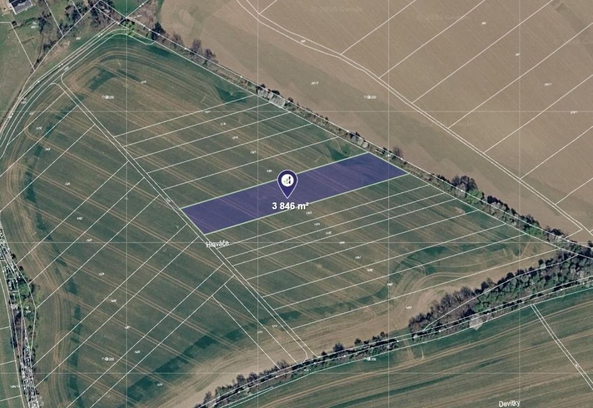Zemědělské pozemky, Šelešovice, 1 997 m² - 2