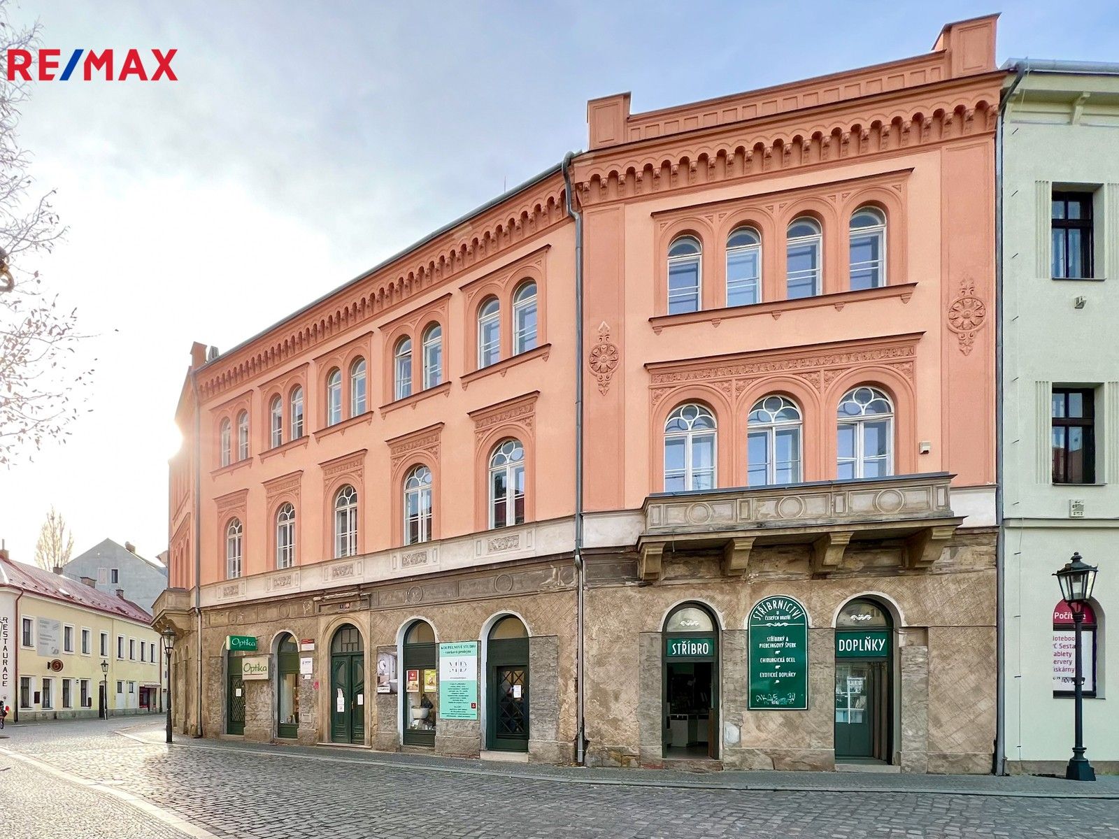 Činžovní domy, Českobratrské náměstí, Mladá Boleslav, 900 m²