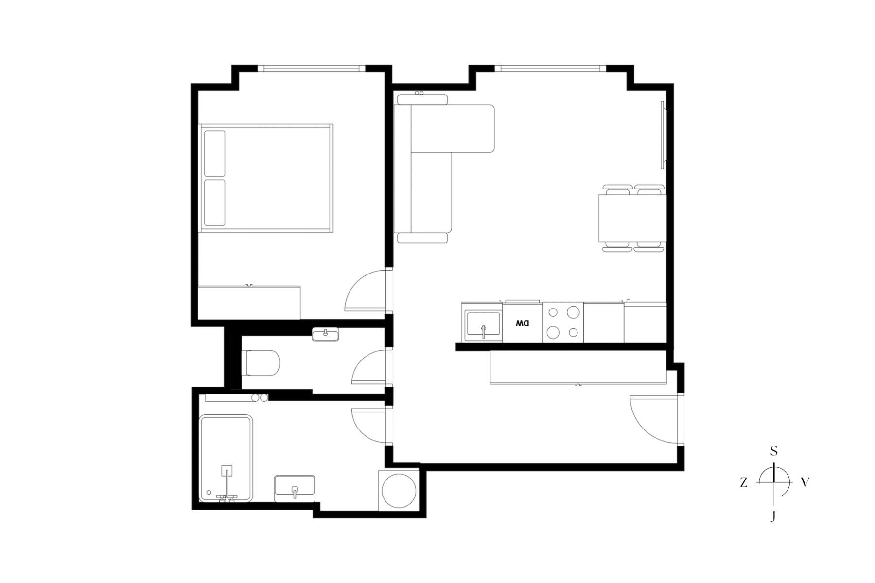 Byt 2+kk · 41 m² · Jakutská, Praha - Vršovice - 3