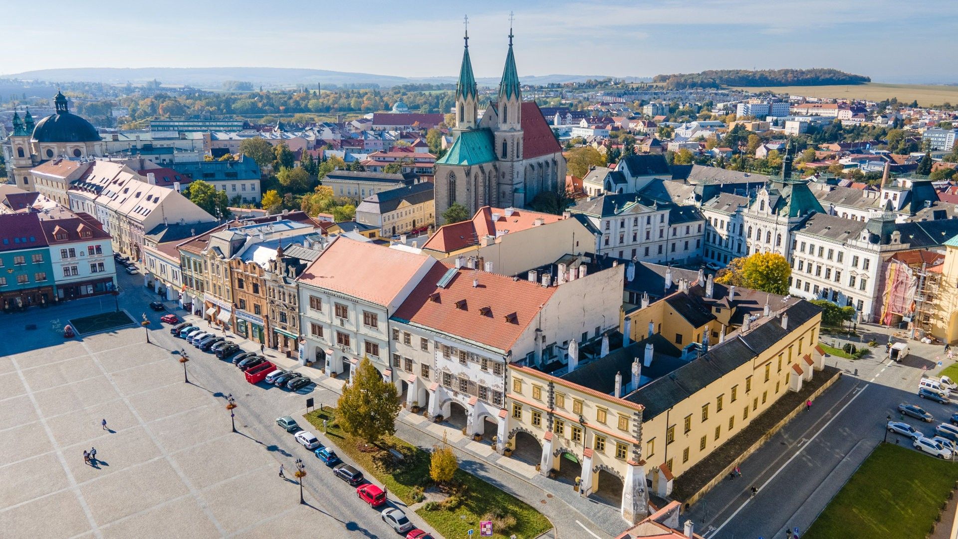 Památky, Velké náměstí, Kroměříž, 4 370 m²