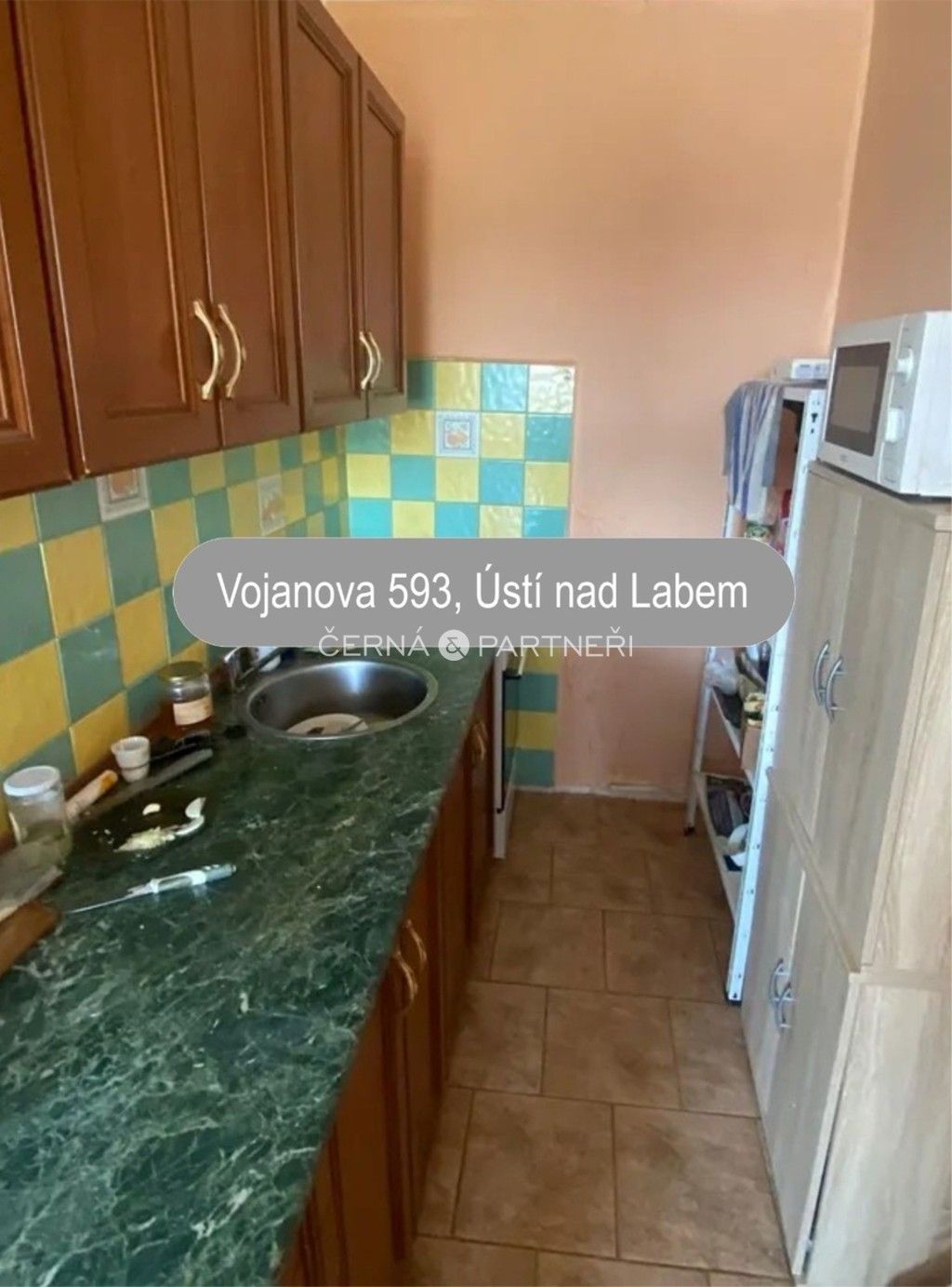 Pronájem byt 2+kk - Vojanova, Ústí nad Labem, 48 m²