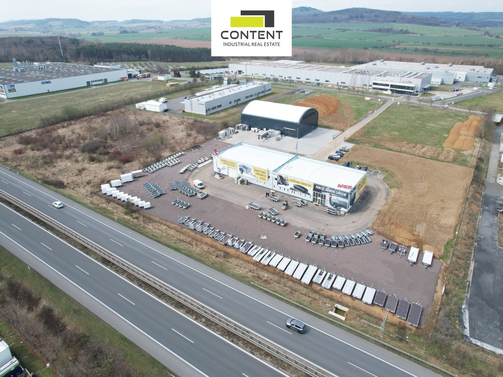 Prodej komerční pozemek - Skandinávská, Žebrák, 7 820 m² - 5