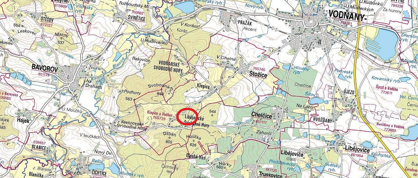 Lesy, Stožice - Křepice, okres Strakonice, Jihočeský kraj - 1