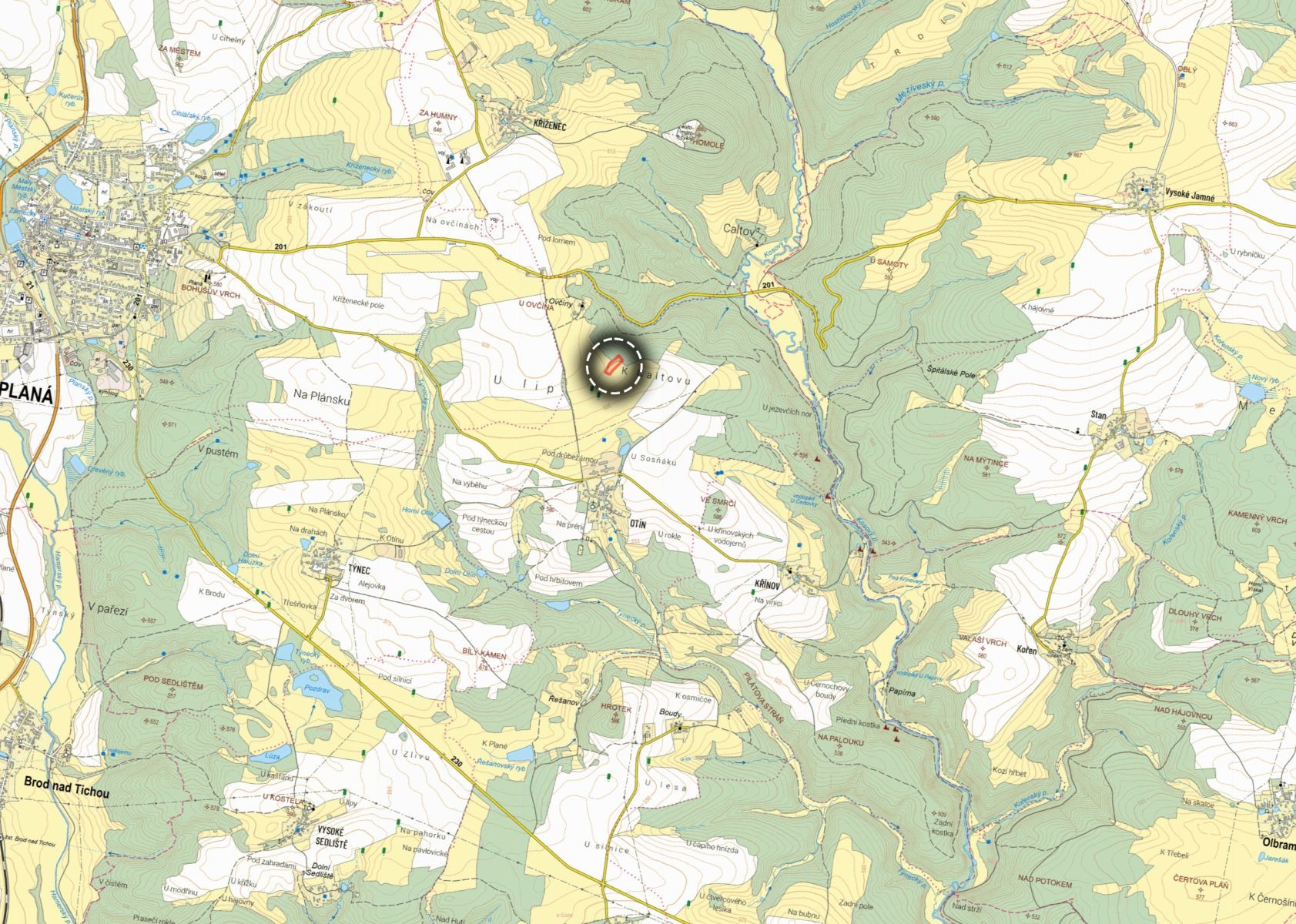 Zemědělský pozemek · Planá Otín - 3