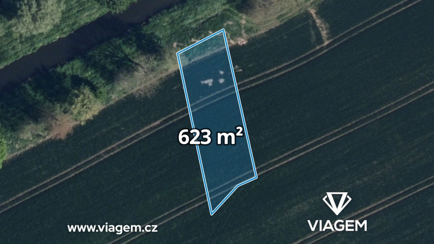 Zemědělský pozemek, 623 m²