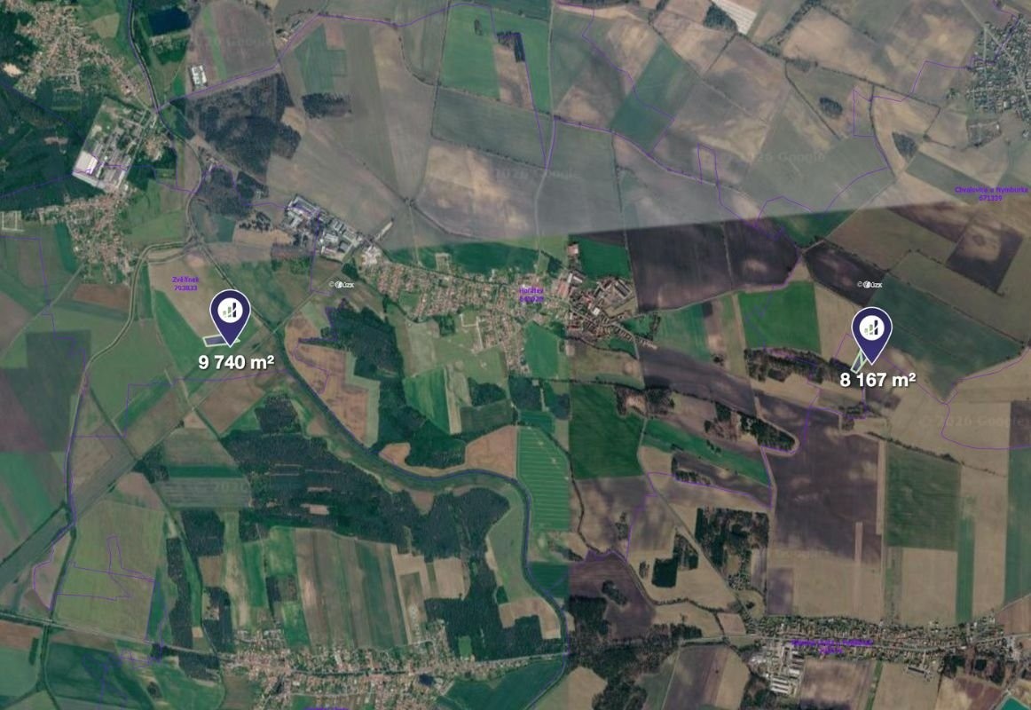 Zemědělský pozemek · 6 912 m² · Zvěřínek - 3
