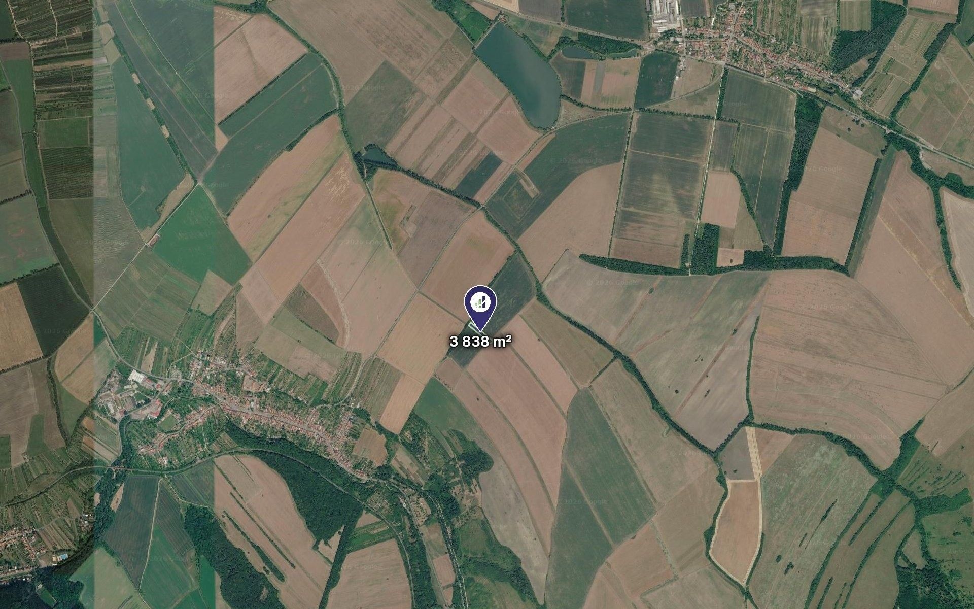 Zemědělské pozemky, Velká nad Veličkou, 3 838 m² - 2