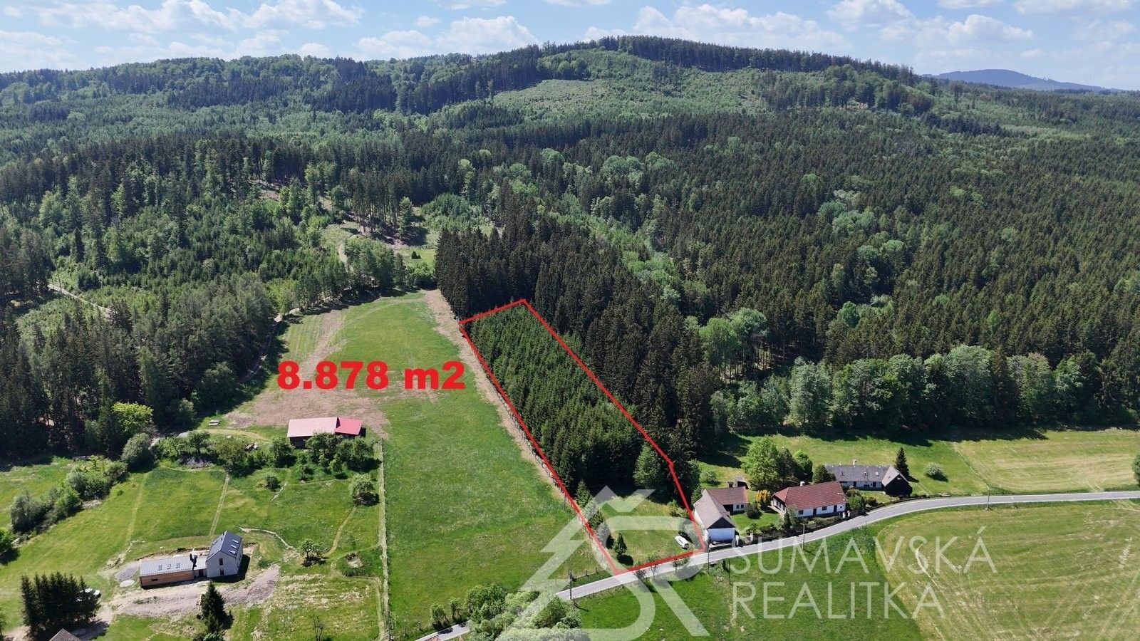 Pozemek pro bydlení, 8 878 m²