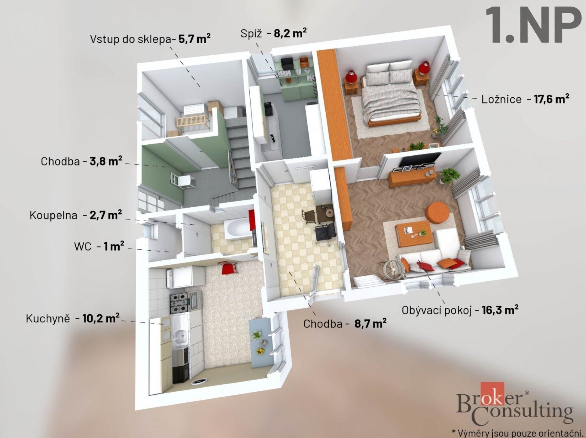 Pozemky pro bydlení, Hliník, Bučovice, 1 114 m² - 2