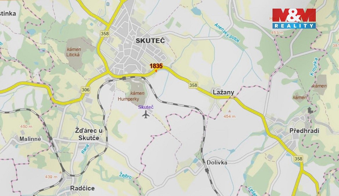 Prodej pozemek - Skuteč, okres Chrudim, Pardubický kraj - 5