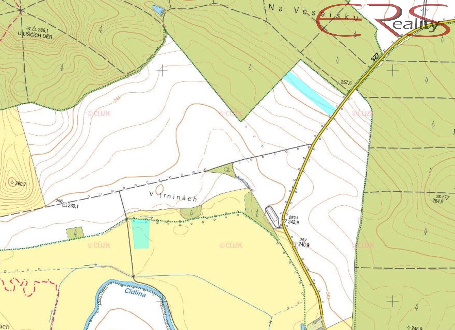 Prodej zemědělský pozemek - Chotělice, Smidary