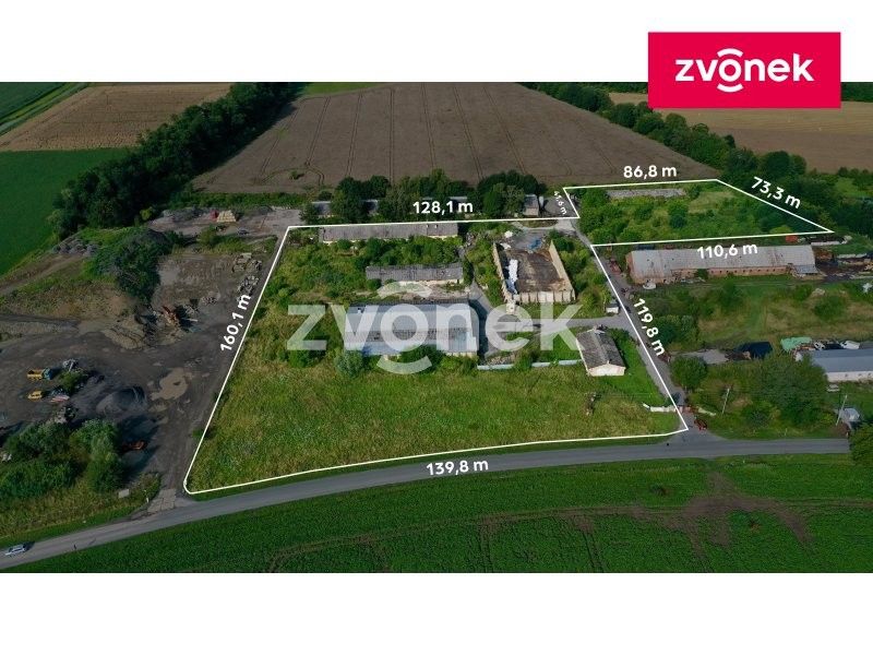 Prodej komerční pozemek - Za Cukrovarem, Holešov, 27 m²